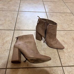 Forever 21 Beige Booties